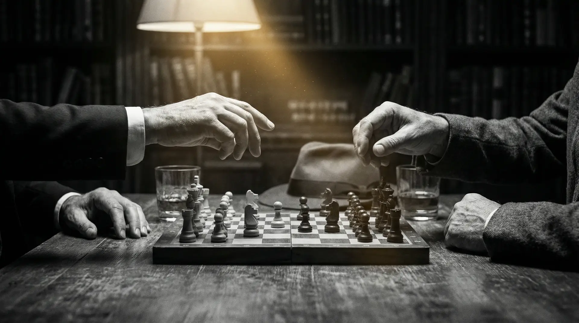 千金肉奴隷赤坂丽在线观看 艺术探索系列 - 非线性叙事，棋盘上的对弈象征命运的交错